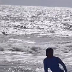 Jen Carfagno on Instagram: "Celebrated my daughter’s Sweet Sixteen birthday surfing! She’s always wanted to learn. We took lessons from @ronjonofficial Surf School - she was a natural! Plus, bonus, a SpaceX launch!"