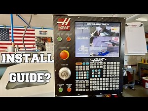 Installing ​⁠Haas’s Carbon Fiber Bezel on the TL-1 Control Panel!