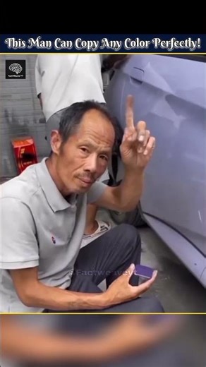 Meet the Man Who Can Copy Any Color Perfectly! #facts