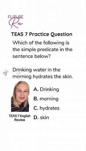 Understanding the Simple Predicate: TEAS 7 English Study Guide