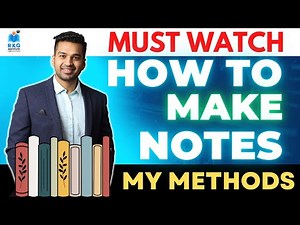 #Howto Make Notes? | Must Watch For All Students | My Methods - CA Parag Gupta