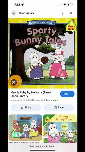 Max and Ruby books part three