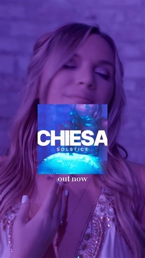 Chiesa on Instagram: "Perpetually channeling my inner Disney princess lol ‘Solstice’ is OUT NOW! Go stream her and have your little Frozen moment ❄️🤍💿"