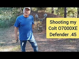 Shooting Review of my Colt Lightweight Defender O7000XE in .45