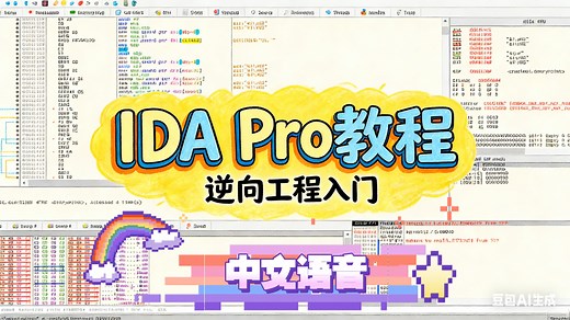 逆向工程入门：IDA Pro 教程（中文语音）