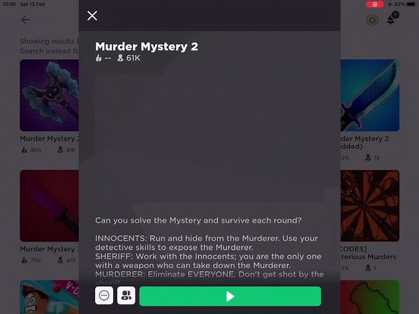 Just a little murder mystery #murder #mystery #murdermystery2 #roblox #fypシ #fyp #viral? #foryo #fya #blowup? #foryoupage #notifications #bossit2021