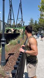 One of the coolest roller coasters I’ve ever been on #themepark #rollercoaster #thrillride #fast #fun | Roberto Portales