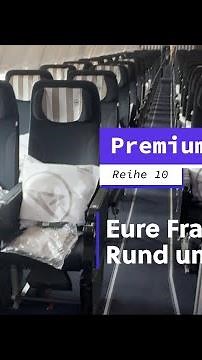 Row 10 in the A330 Neo- Premium Economy - your questions about flying✈️