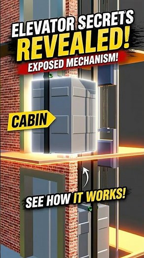 Inside an Elevator System | 3D Working Process