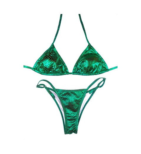 NPC Fit Model Bikini | Competition Stage Suit | Adjustable Bottoms Posing Bikini | Hologram Green - Etsy Australia