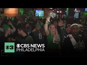 Philadelphia Eagles fans celebrate team's win in 2025 Super Bowl