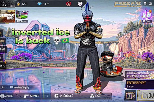 Inverted Ice Technique in Free Fire Tutorial