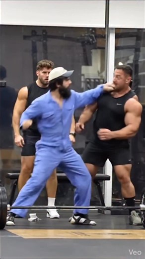 ANATOLY’s LIFE🏋️ on Instagram: "Anatoly hit bodybuilder?!💀 #gymprank #anatolyprank #anatoly #cleaner #pranks #power #mop"