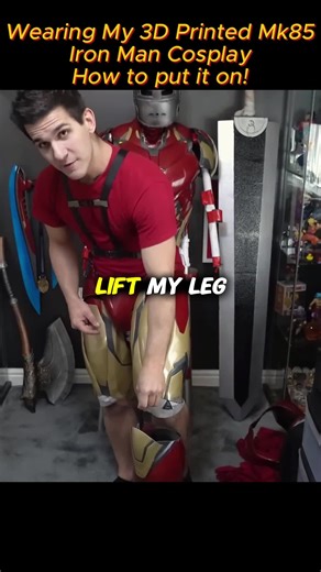 3D Printed Mk85 Iron Man Cosplay Tutorial