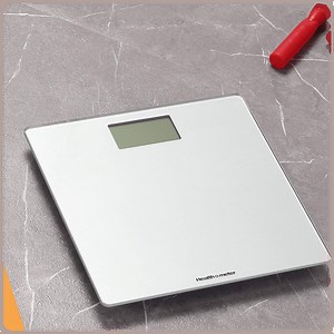 Health-o-Meter Digital Glass Body Weight Tracking Bathroom Scale