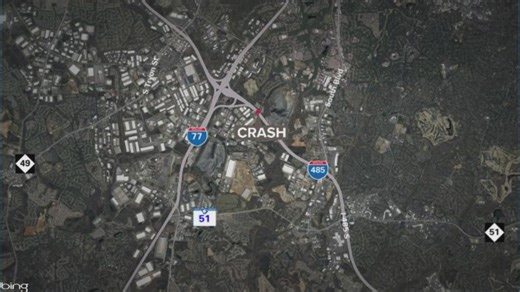 Crash causes miles-long backup on I-485 outer loop