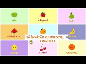 Sa invatam cu Morcovel - Fructele