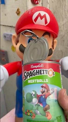 Mario’s spaghetti uh-oh’s! ￼