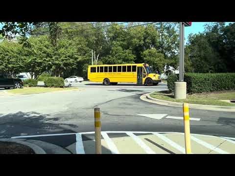 Bus 184, Of Pitt County NC, In School Bus.