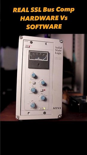 Can you HEAR the Difference? SSL BUS COMP VS PLUGINS #ssl #solidstatelogic #bus #compressor