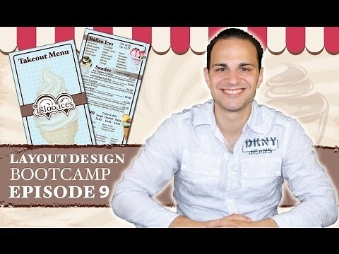 Professional Menu Graphic Design Tutorial In Adobe InDesign