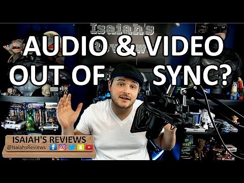 WEBCAM Audio & Video Out of Sync Issue Resolved