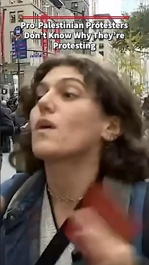 Protesters derail convo when asked about the Israel-Hamas war