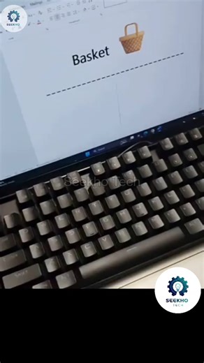 Basket shortcut key 🔥 ms word | #windows #computer #keyboard #tricks #basket #msword #tricks #word