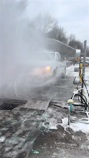 SaltWash Chassis Wash by SafeWash Technologies - Clean and neutrulize your fleet in 3-5 minutes. Slow down corrosion, clean quicker, extend vehicle life. 914-668-7220 ao@A1hydroinc.com