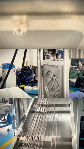 Two-stage granulation using a quantitative feed hopper is employed to recycle rigid plastics.