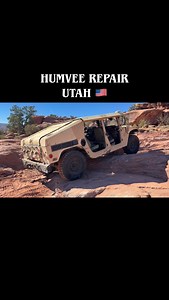 Humveerepair drives a Hmmwv M1151 slantback through Utah #humveerepair #humvee #4x4 | Humveerepair Nick