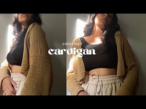 Easy Crochet Cardigan Tutorial for Beginners