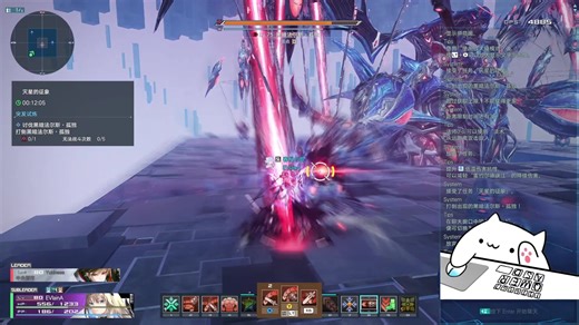 [PSO2NGS] 星滅の表徵DFS Hu/Sl自在枪大剑 solo 14:18