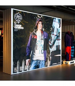 [Hot Item] Premium Frameless Backlit Textile for Dye Sublimation Printing