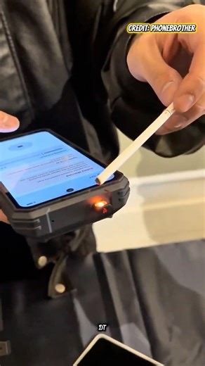 The Phone That Starts Fires 😐😯#shorts