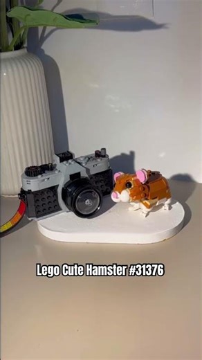 LEGO 3in1 Camera + Hamster Setup📸🐹 #lego #legoshorts #legocreator #shorts #legobuild