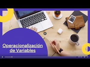 Operacionalizacion de variables