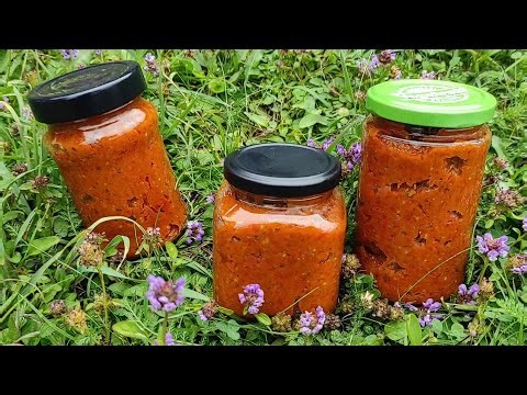 AJVAR - najjednostavnije recept moje mame! #4k
