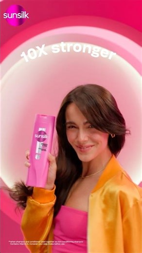 New Sunsilk Strength & Shine with 2% Ceramide Gloss complex