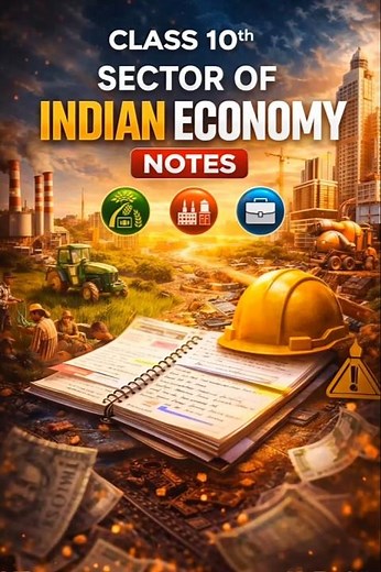 Sector of Indian Economy notes 🔥 | class 10 sst | class 10 economics chapter 2 #shorts #class10