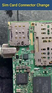 Sim Card Connector Change #technology #desoldering #electronics #mobilerepair #mobilerepairing #soldering #mobilerepairingcourse | Ideal Institute Aligarh