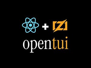 OpenTUI: React for Your Terminal, Powered by Bun and Zig