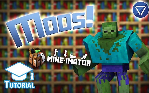 154.【 建造自己的MODS-Modelbench建模 】Mine imator教程