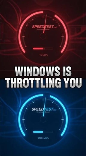 Windows is Throttling Your Wi Fi Fix it! 📶