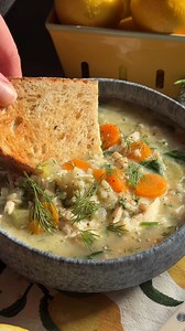 82K views · 652 reactions | Creamy Chicken Lemon Rice Soup Recipe in the comments! | Crowded Kitchen | Facebook