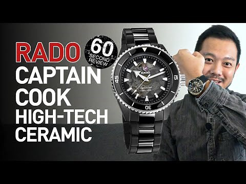 RADO Captain Cook High-Tech Ceramic | 60-SECOND WATCH REVIEW