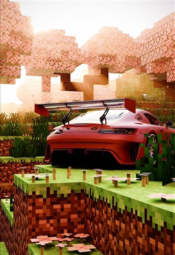 Cherry merc 🌸 #caredit #minecraft #viral | minecraft