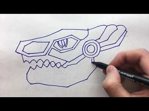Power Rangers Dino Fury - How to Draw Power Rangers