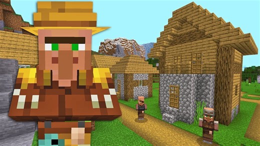 Minecraft Xbox exploring new villages adventure