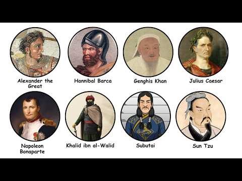 The Greatest Military Commanders in History